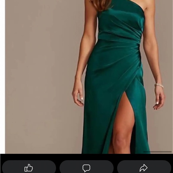 Emerald Gem one shoulder - Picture 5 of 5